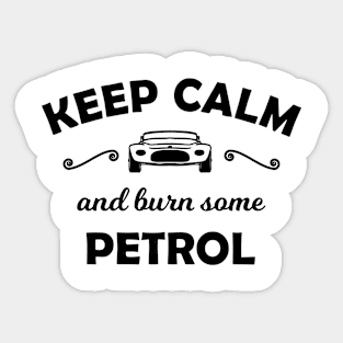 Petrol fans Sticker